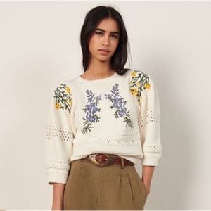 ba&sh miro sweater, size = 0/XS, NWT, loveshackfancy vibes